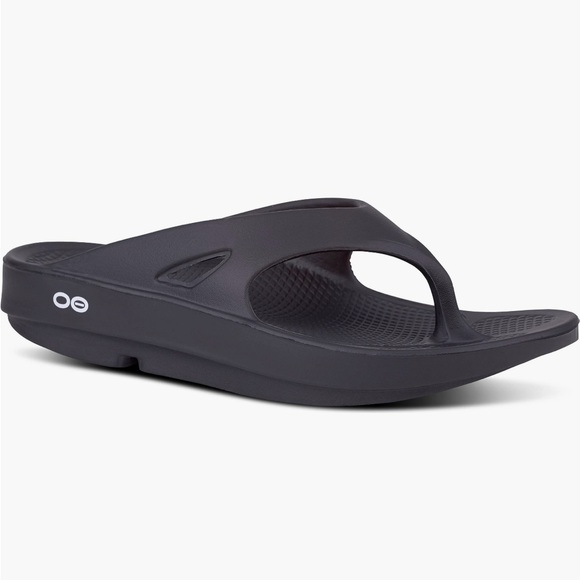 Women 12/Men 10 OOFOS OOriginal Original Black Lightweight Comfort Slide Sandal - Picture 1 of 8